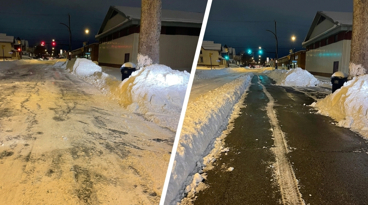 Snow Walkway & Steps Cleared