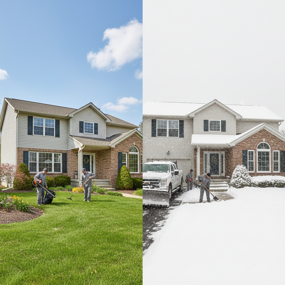 Snow removal and landscaping in West Seneca, NY