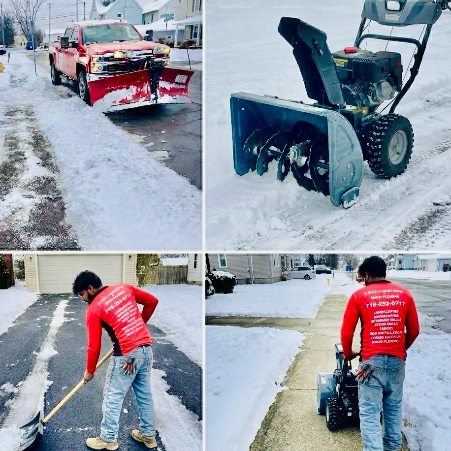 Snow removal and salting in Buffalo NY